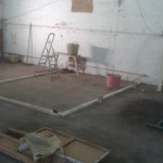 floor plates fixed down