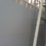 the stud was insulated