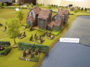 The Russian Bridgehead over the Oder is enlarged.