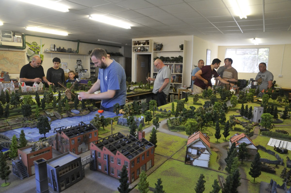 Arnhem visible to the north, a long way from 30th Corps.