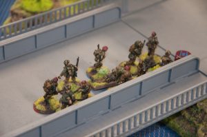 aras took the bridge in a hard fought battle