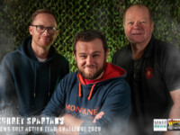 Surrey Spartans returning with the same players as last year but much more experience! Surrey Spartans team